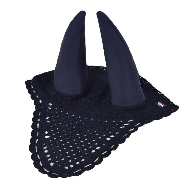 Kingsland Classic Noiseless Fly Hat With Padded Ears - Navy
